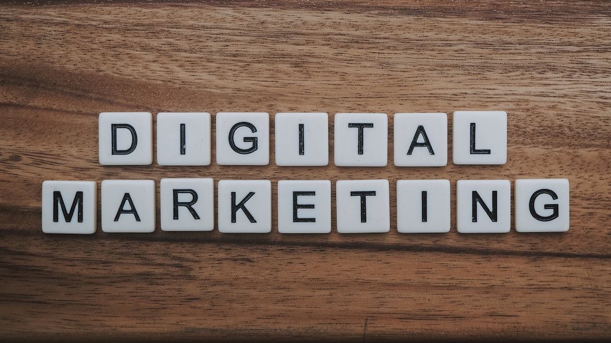 Digital marketing manager creating a business growth strategy